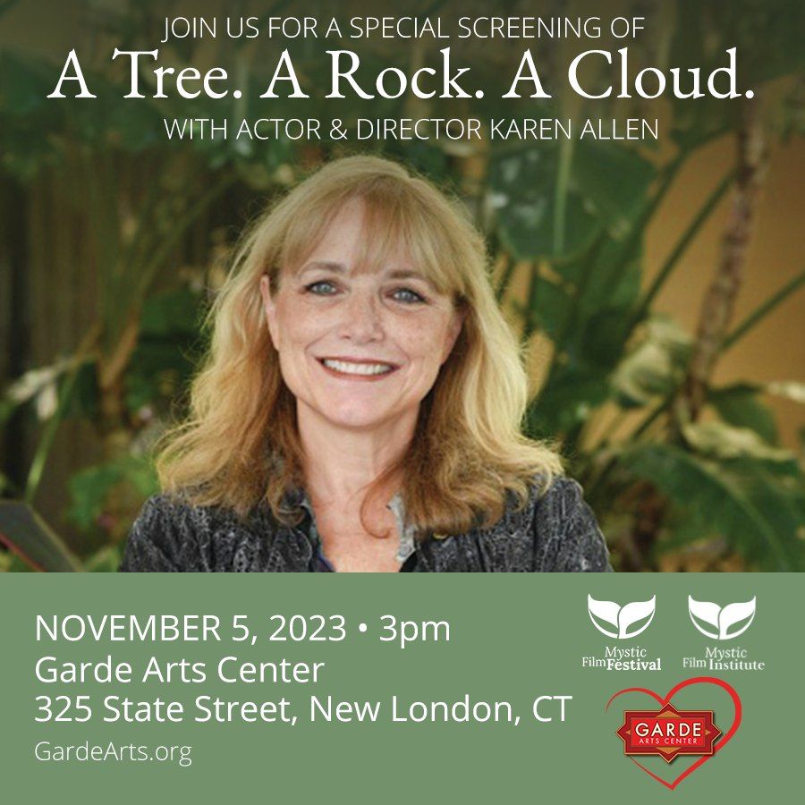 Karen Allen at the Garde Arts Center in New London, Garde Arts Center