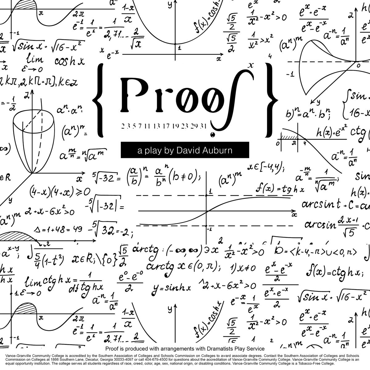 Proof, Vance-Granville Community College, Henderson, 2 May to 5 May |  AllEvents.in
