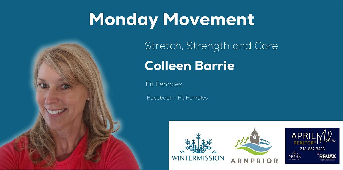 Monday Movement 2026 - Strength, Stretch and Core, 19 January | Event in Arnprior | AllEvents
