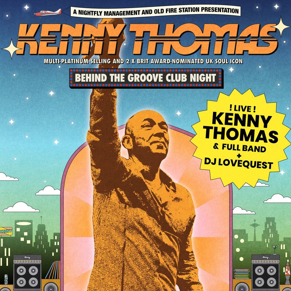 Kenny Thomas: Behind The Groove, 3 October | Event in Carlisle | AllEvents