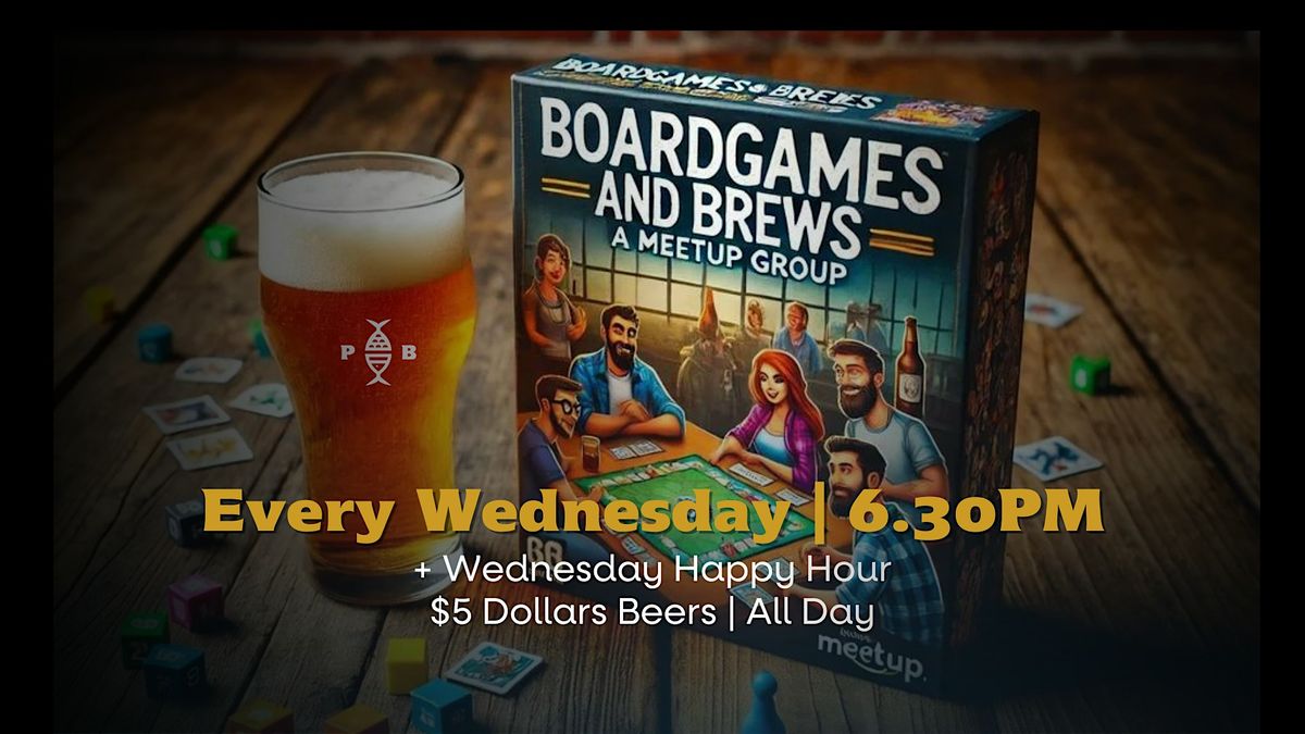Board Games + Brews | Every Wednesday | Event in Pompano Beach | AllEvents