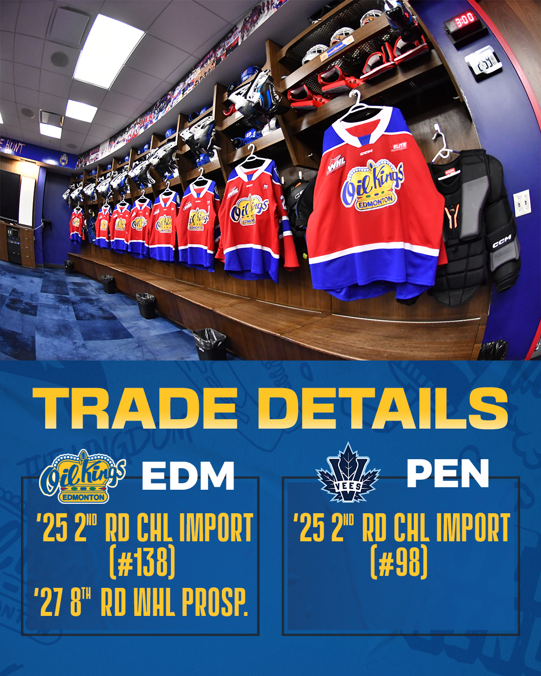 Edmonton Oil Kings at Penticton Vees at South Okanagan Events Centre, 18 November | Event in Penticton | AllEvents