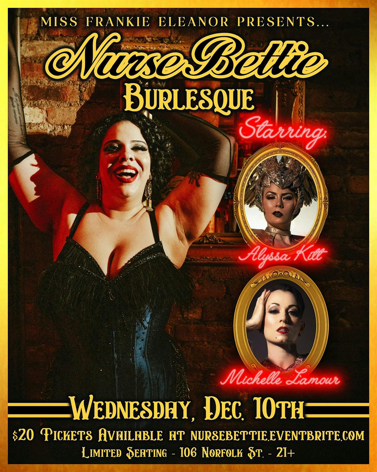 Nurse Bettie Burlesque Show | Event in New York | AllEvents