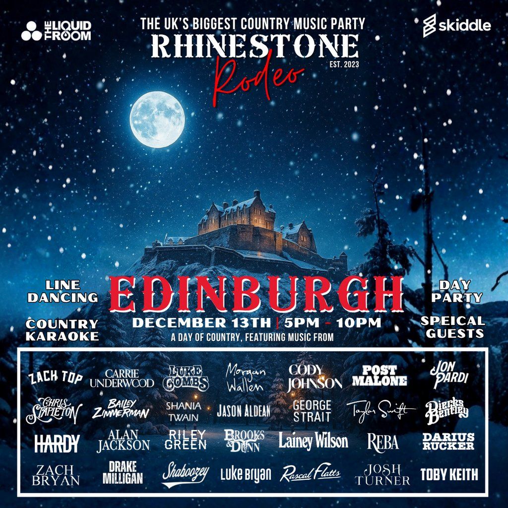 Rhinestone Rodeo: Edinburgh December 13th - Day Party, 13 December | Event in Edinburgh | AllEvents