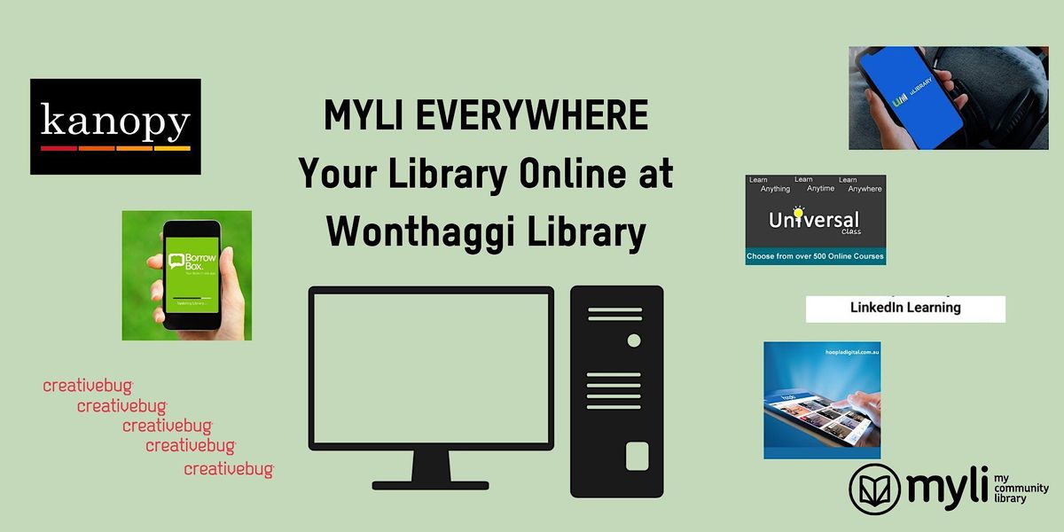 MYLI EVERYWHERE BorrowBox and uLibrary at Wonthaggi Library, Wonthaggi