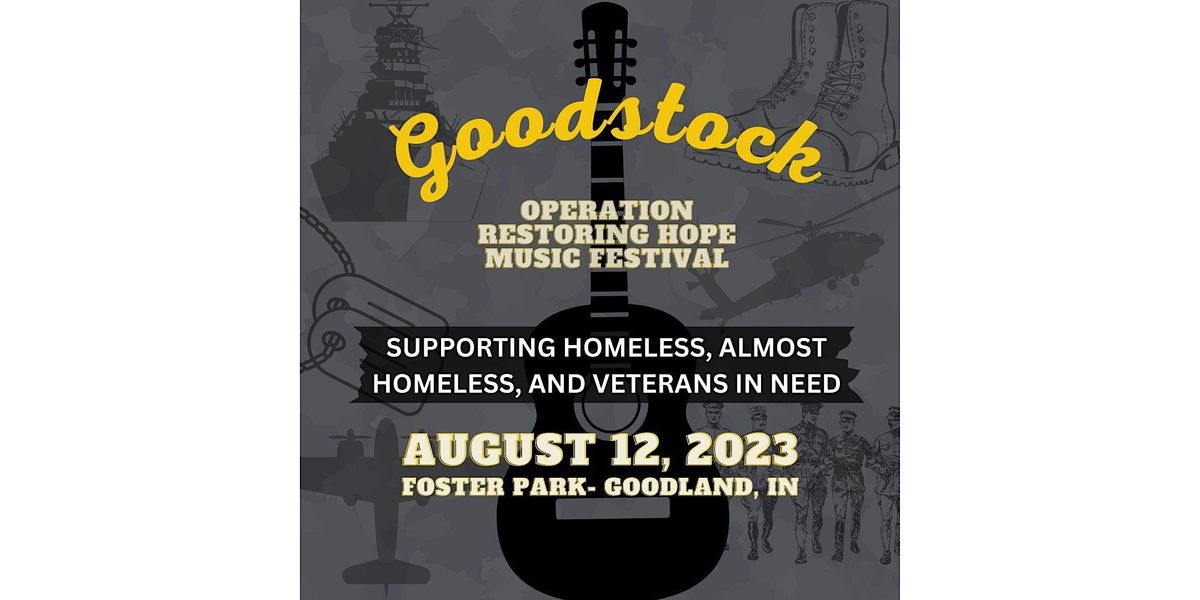 Goodstock Music Festival, Foster Park, Goodland, 12 August 2023