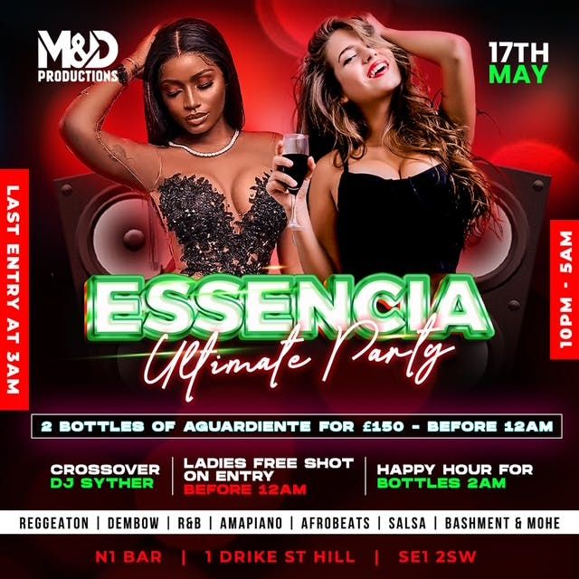 Essencia Ultimate Crossover Special , 17 May | Event in London | AllEvents