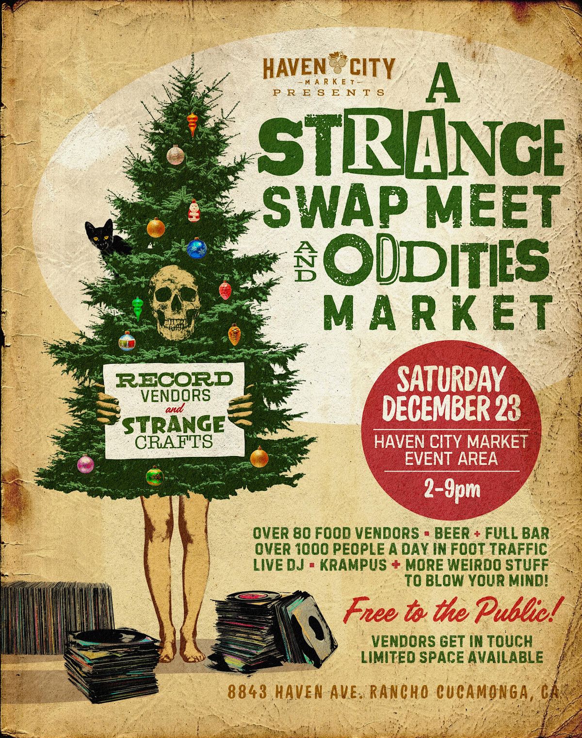 Strange Swap Meet & Oddities Market, Haven City Market, Rancho
