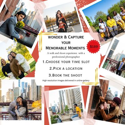 Daytime Delights & Sunset Strolls A Spectacular Photoshoot Experience