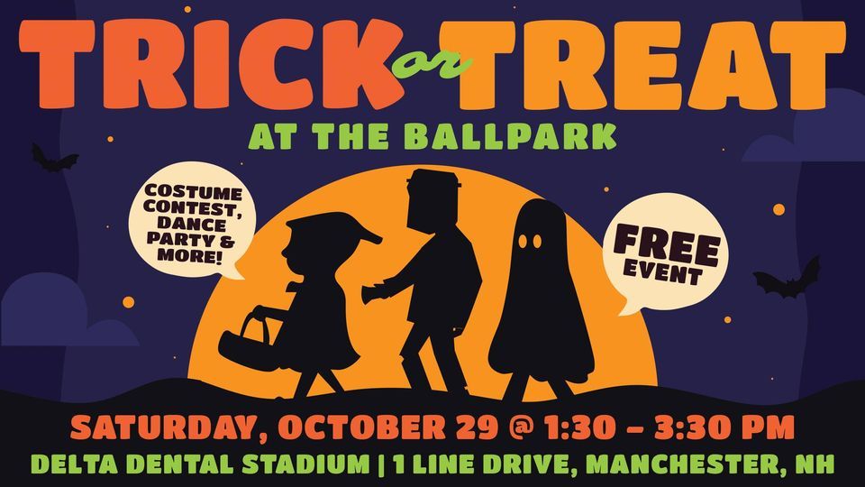 Trick or Treat at the Ballpark New Hampshire Fisher Cats, Manchester