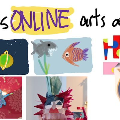 HOWE KIDS arts and craft classes online FIRST and THIRD Sat of Each Month