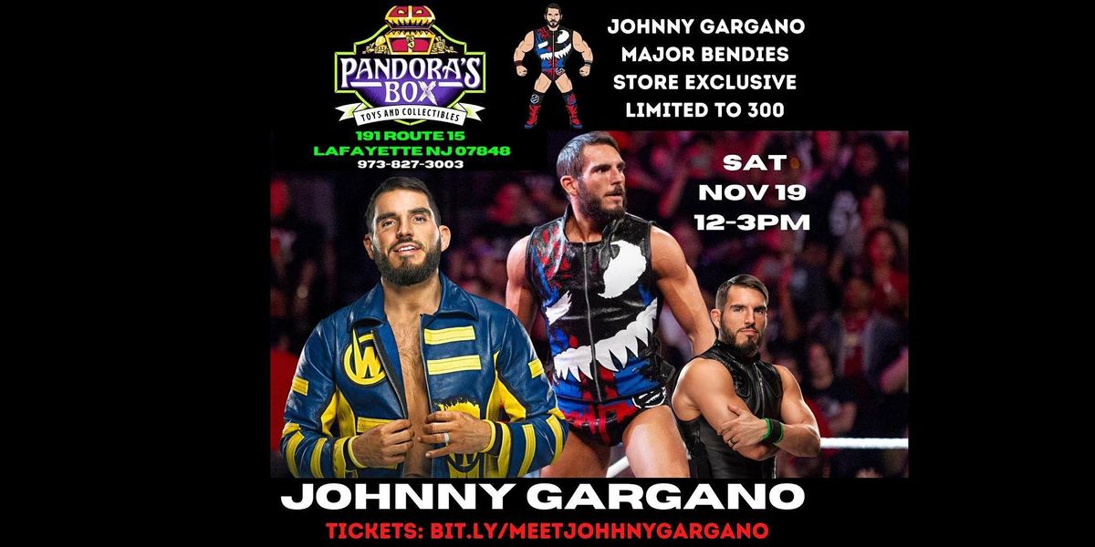 Johnny Gargano Meet & Greet at Pandoras Box Toys & Collectibles