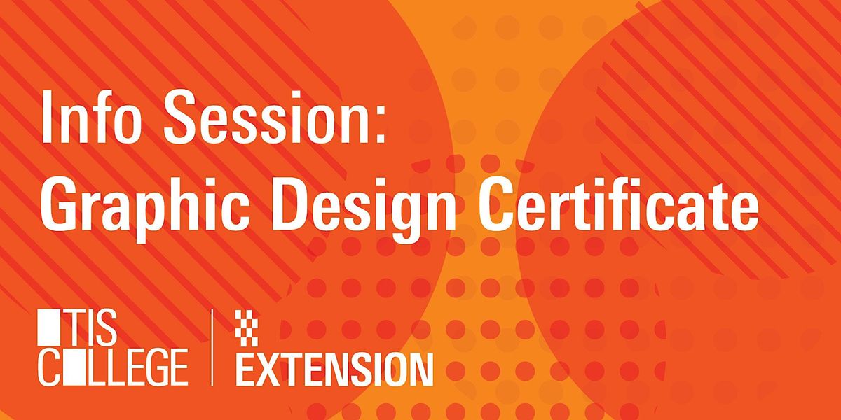 New Graphic Design Certificate Info Session January 17 2023 Online