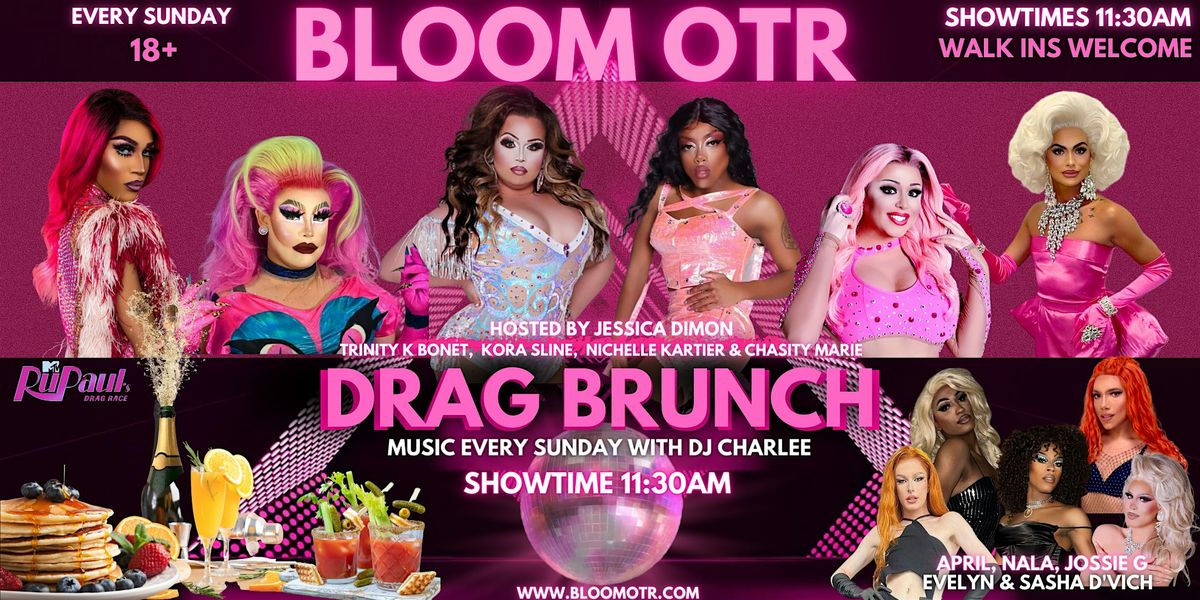 Bloom OTR Weekly Sunday Drag Brunch | Event in Cincinnati | AllEvents