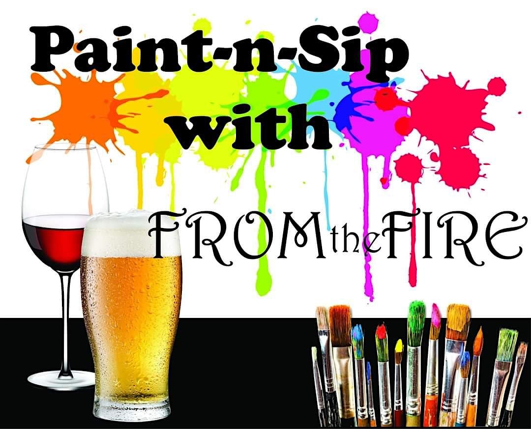 Summer Theme PaintnSip Wall Hanging at Backyard Tap, Backyard Tap