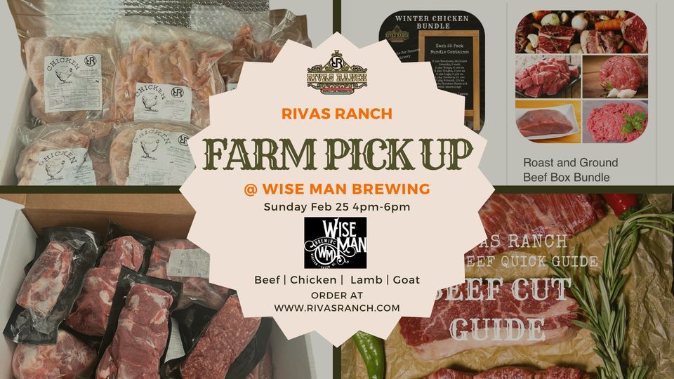 Rivas Ranch Meat Pick Up, Wise Man Brewing, Winston Salem, 25 February ...