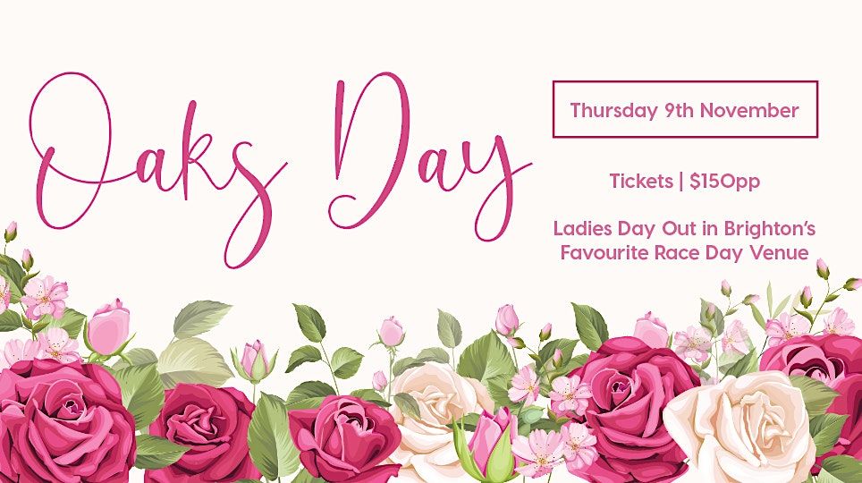 Oaks Day 2023 - Hotel Brighton, Hotel Brighton, Bay Street, Brighton ...