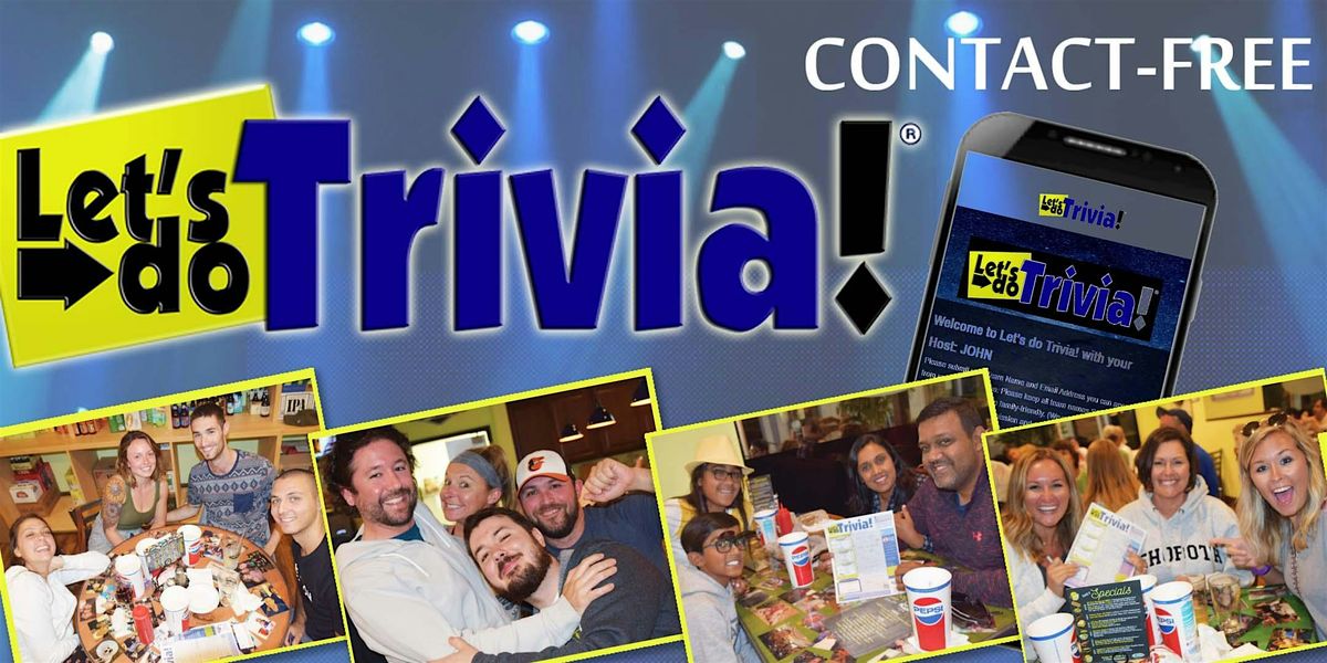 Milton, DE - Let's Do Trivia! @ Dogfish Head Brewery Tasting Room & Kitchen | Event in Milton | AllEvents