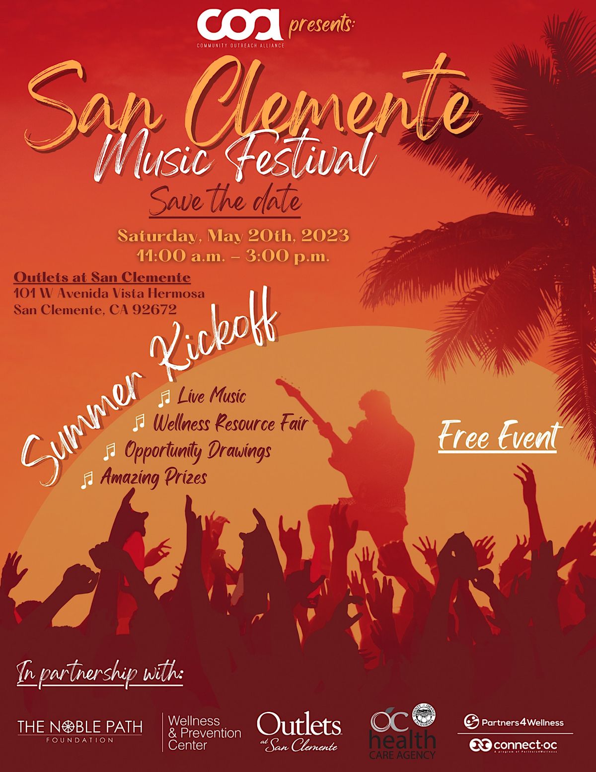 San Clemente Music Festival Summer Kickoff, Outlets at San Clemente, 20