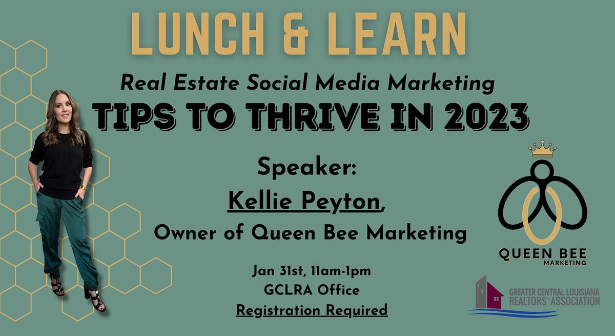 Real Estate Social Media Marketing Lunch and Learn, Greater Central
