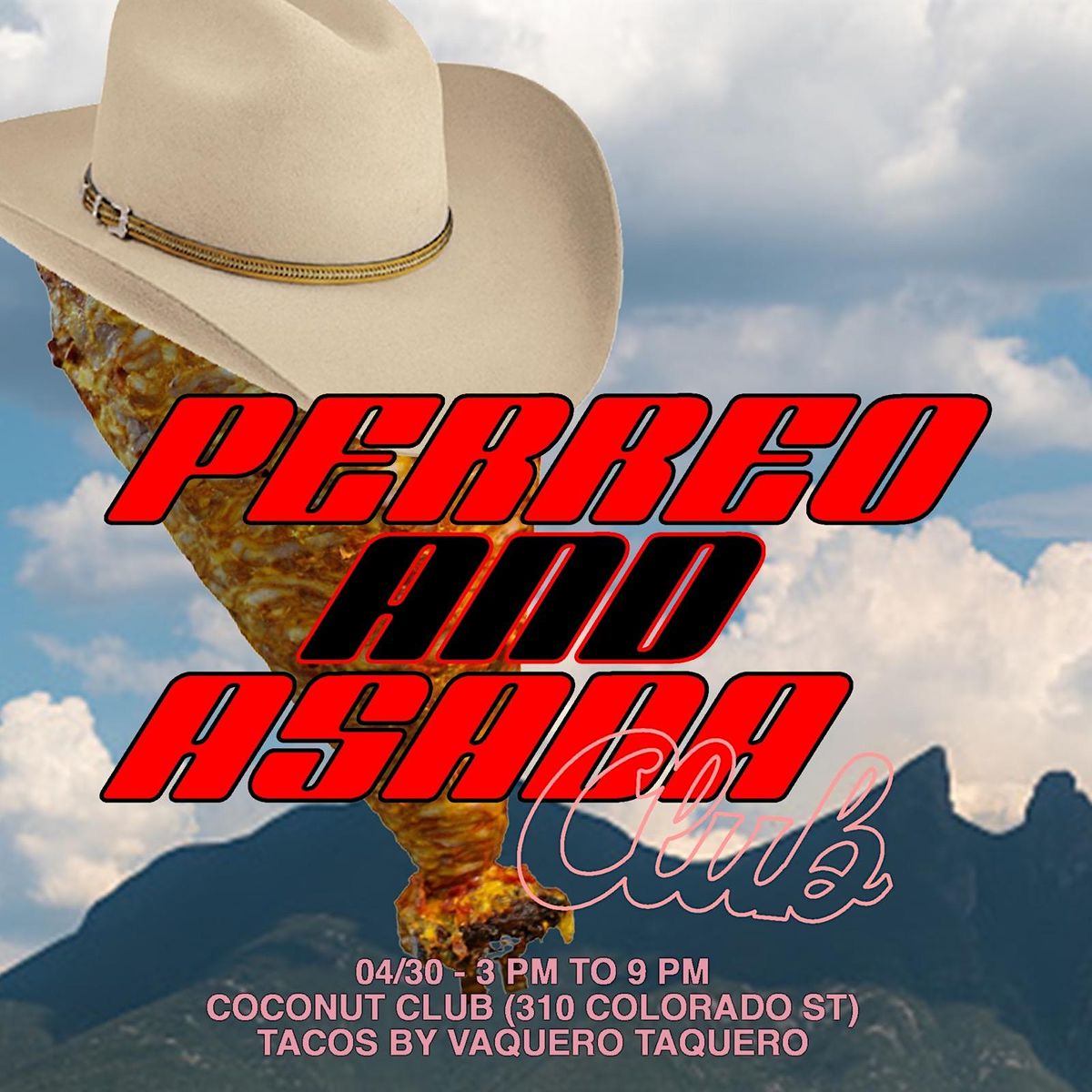 PERREO BELICO AND ASADA CLUB, Coconut Club, Austin, 30 April 2023