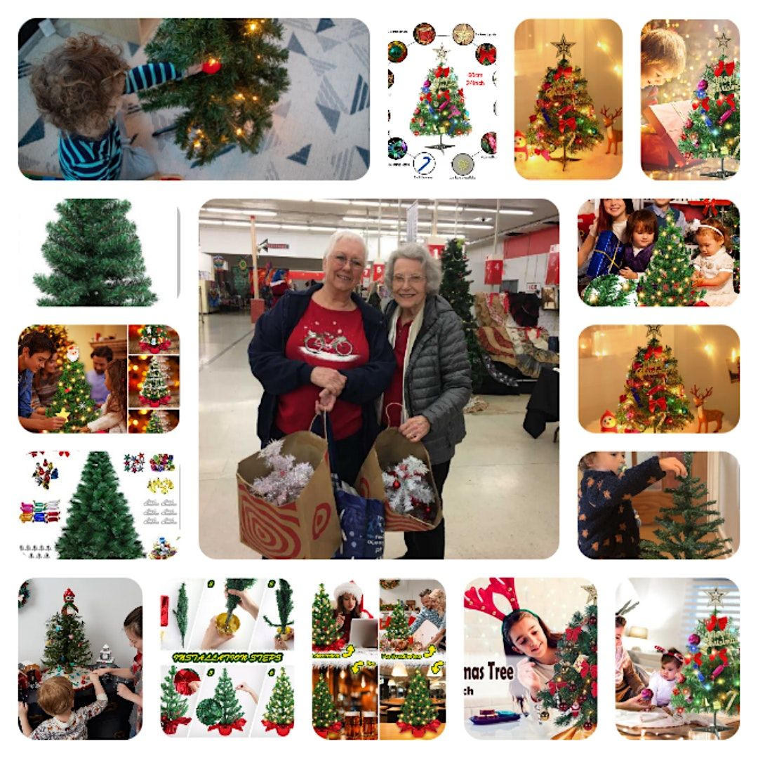 Build & Decorate a Christmas Tree to take home. All supplies provided