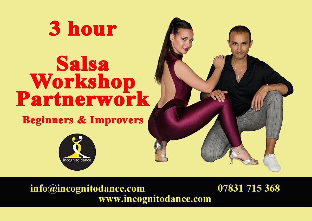 3 hour Salsa Dance Intensive Beginners & Improvers, Hammersmith Salsa Club, 4 March