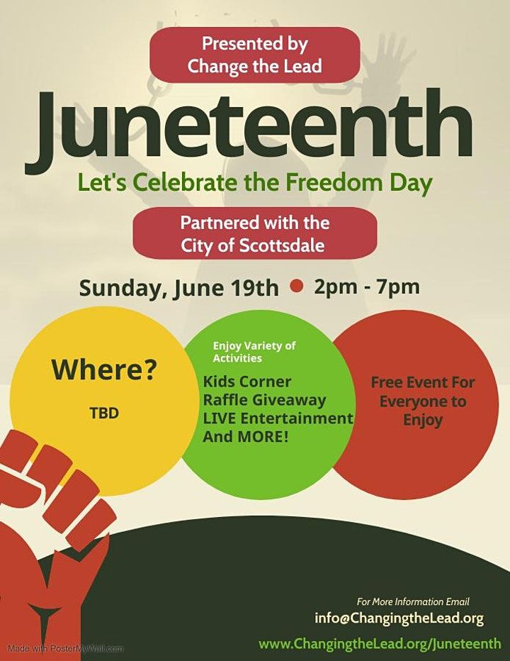 juneteenth freedom celebration 3rd annual scottsdale june 19 2022 allevents in