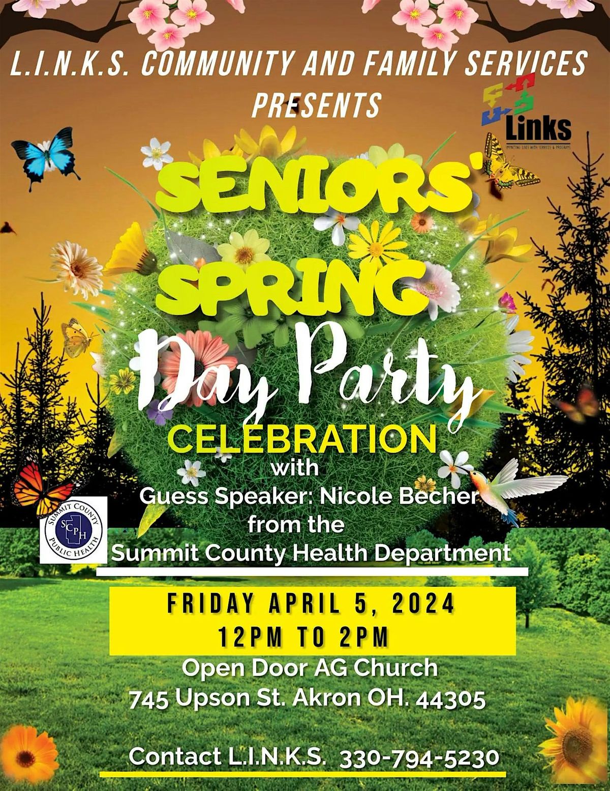 L.I.N.K.S. Seniors Spring Day Party, Open Door Assembly of God, Akron ...