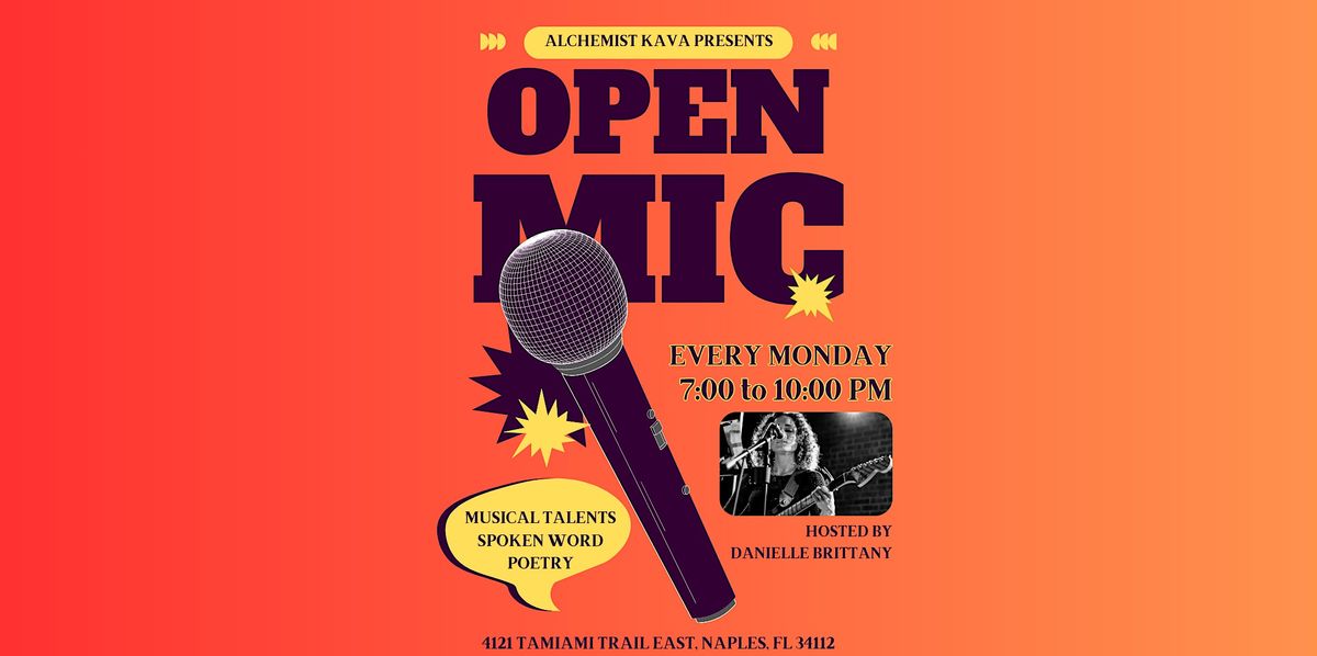 Open Mic at Alchemist Kava Bar & Lounge | Event in Naples | AllEvents