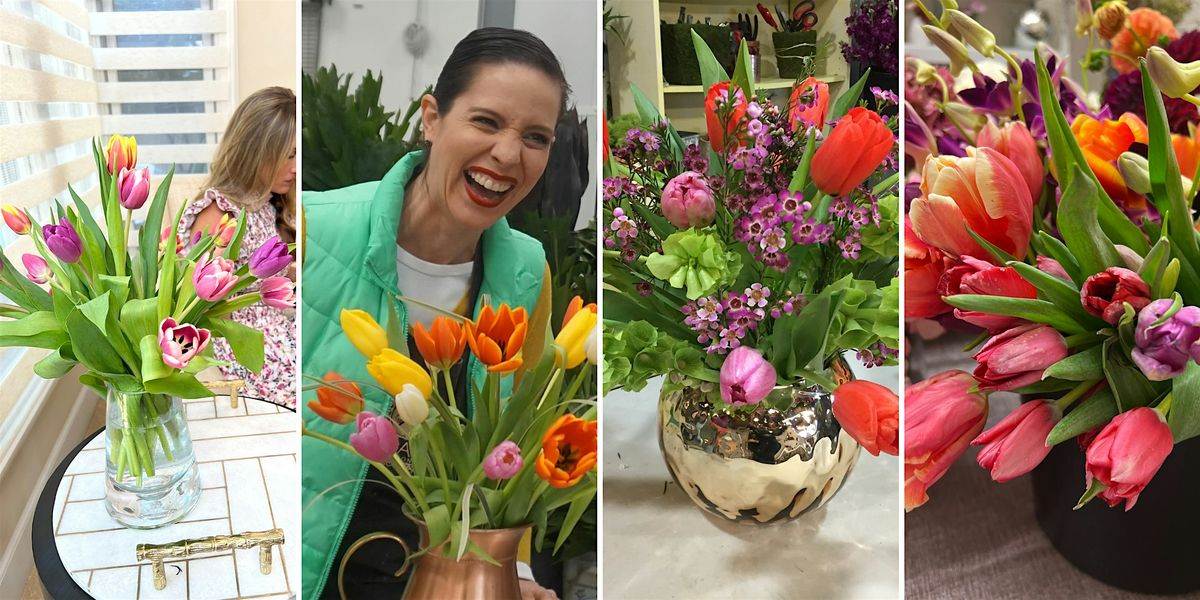 Arranging Supermarket Blooms with Creativity, Ana Galena Floral Studio