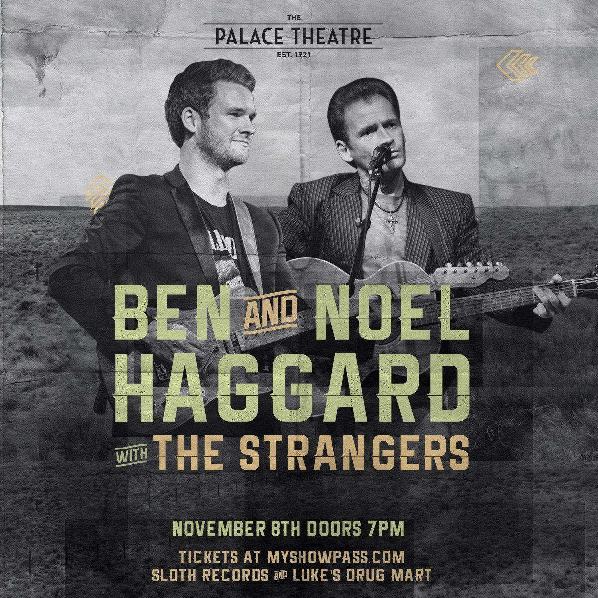 Ben & Noel Haggard, 17 April | Event in Brenham | AllEvents