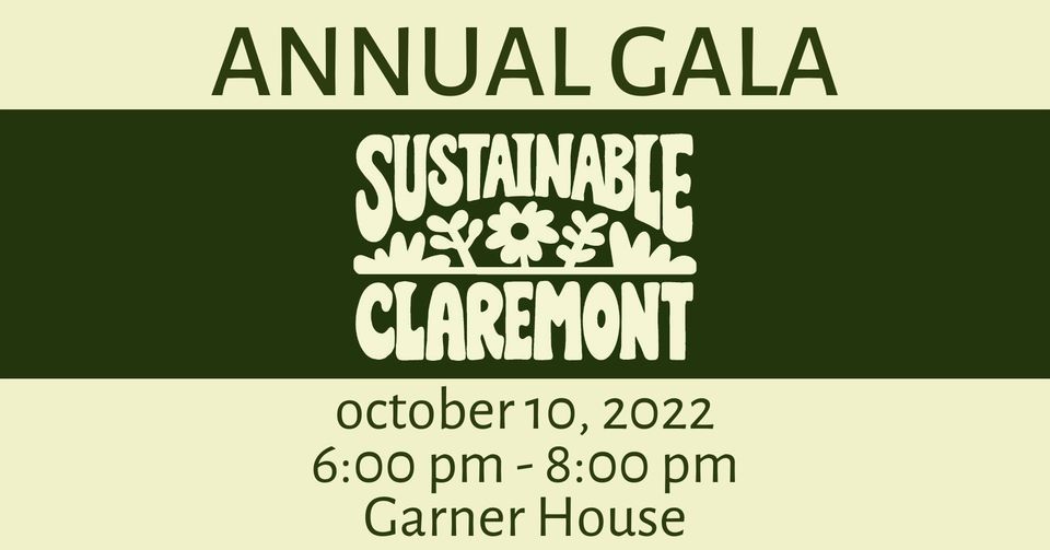 Sustainable Claremont Annual Gala, Garner House, Claremont, October 10 2022 AllEvents.in