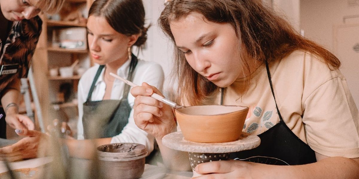 Intro to PotteryMaking and Painting Brooklyn Pottery Class by