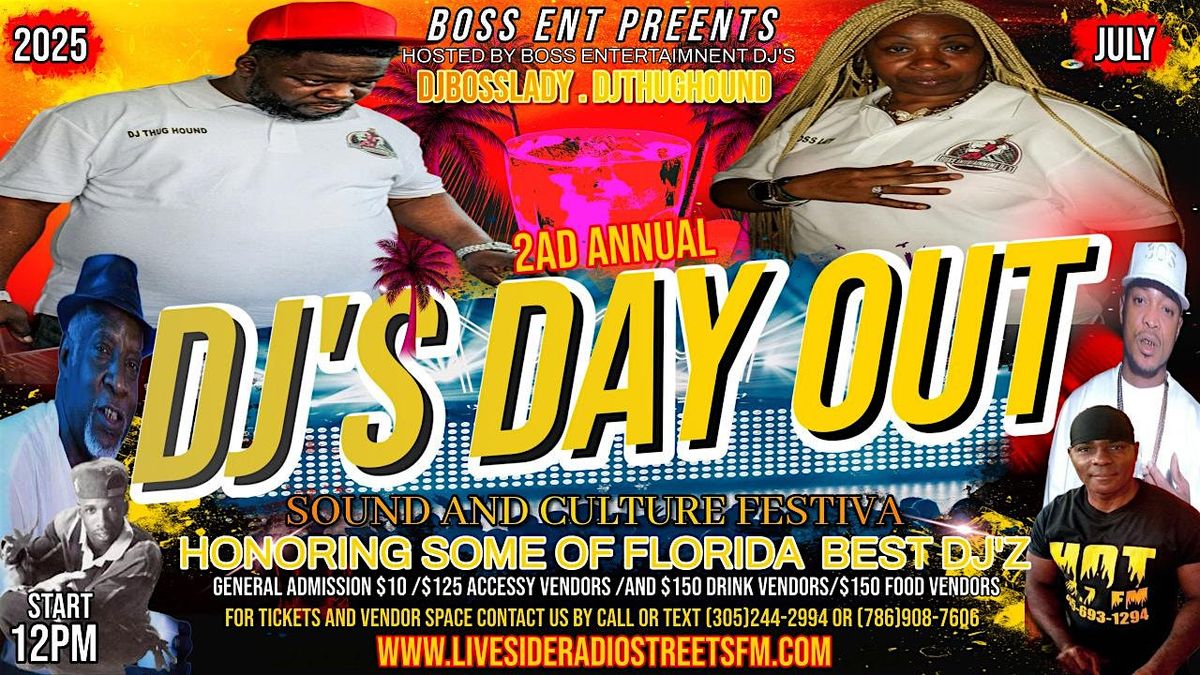 MIAMI DJ'S DAY OUT, 6 July | Event in Miami | AllEvents