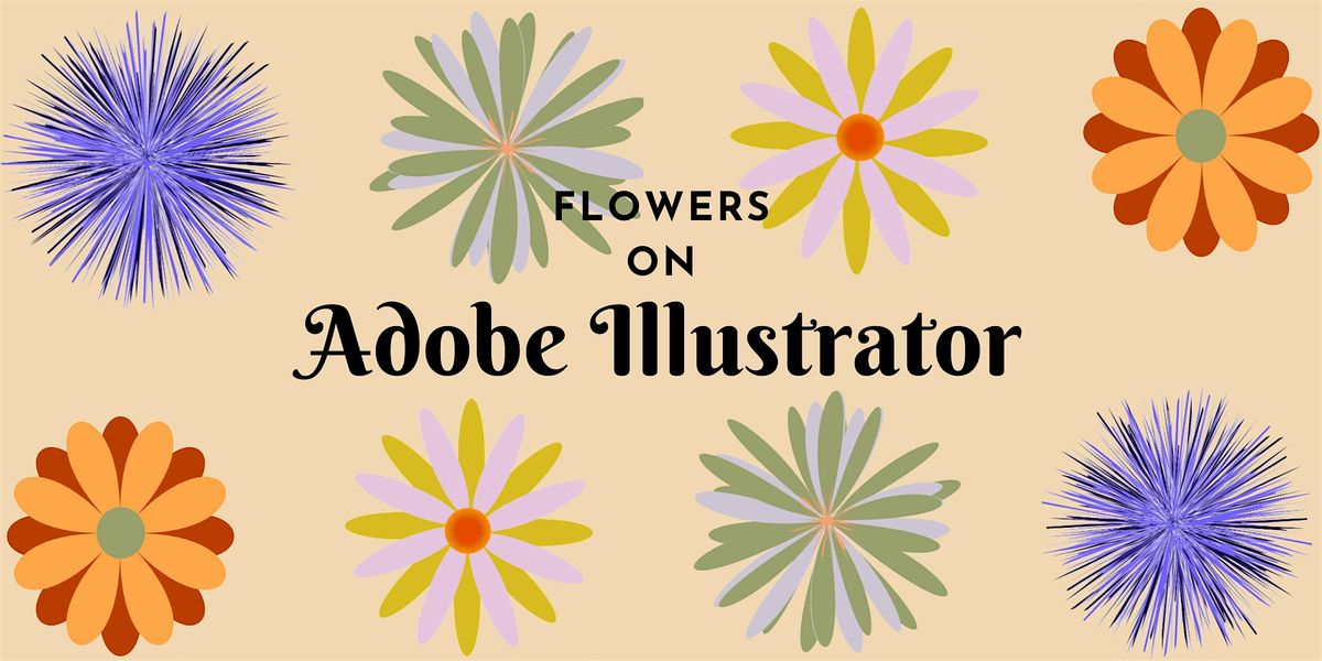 Adobe for All Flowers on Illustrator, Austin Central Library, Austin