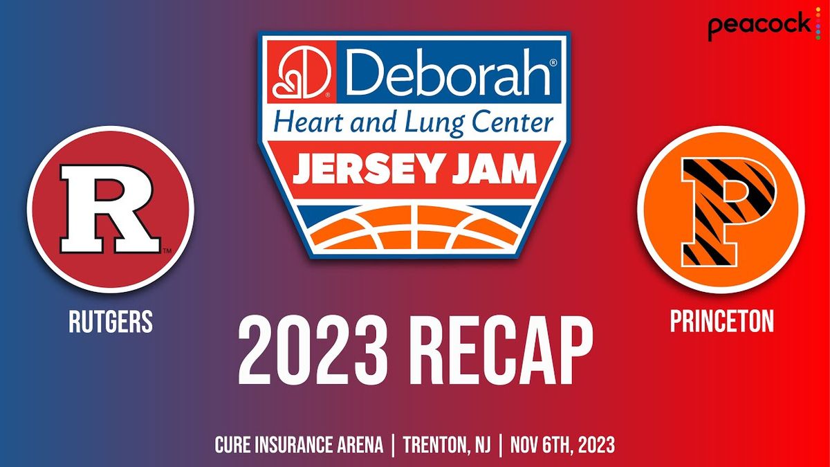 Deborah Heart and Lung Center Jersey Jam - Princeton vs Saint Josephs at CURE Insurance Arena, 30 November