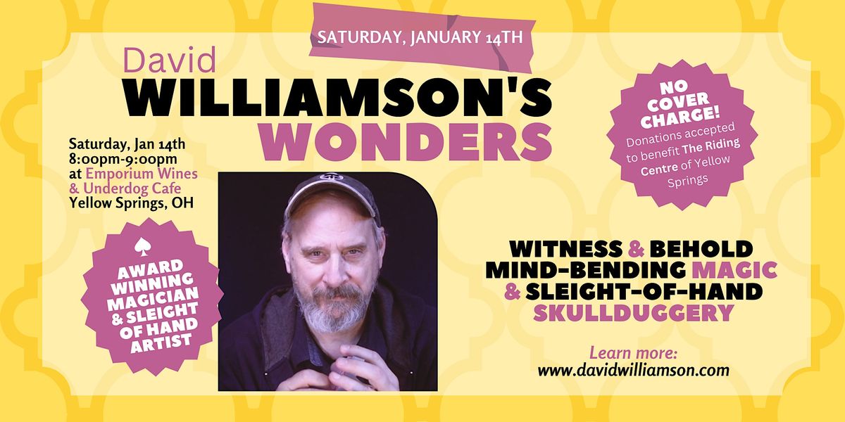 Williamsons Wonders, Emporium Wines & Underdog Café, Yellow Springs, 14