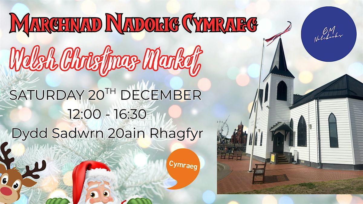 Marchnad Nadolig Cymraeg GM Notebooks, 20 December | Event in Cardiff | AllEvents