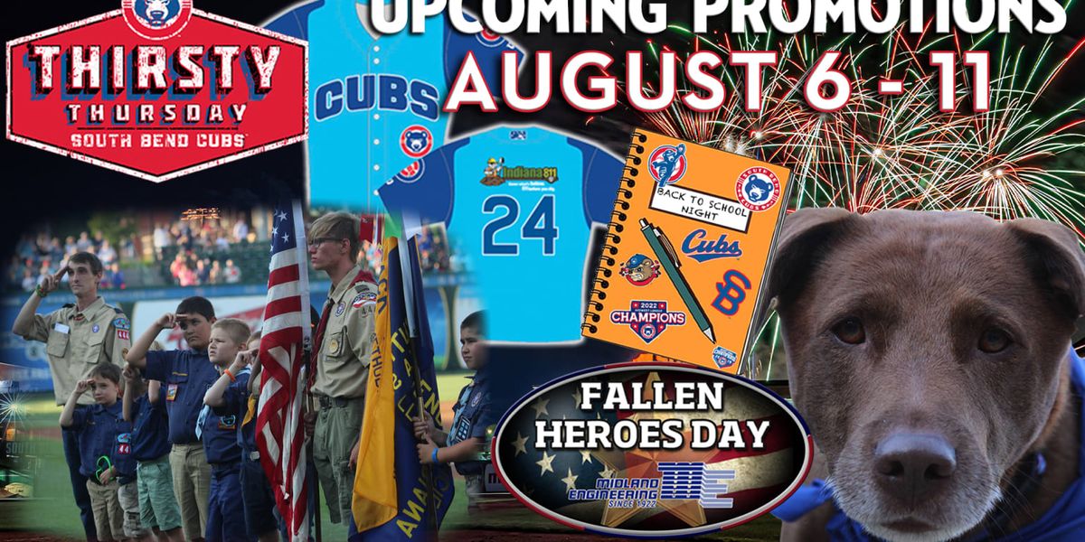 South Bend Cubs at Fort Wayne TinCaps, 16 June | Event in Fort Wayne | AllEvents