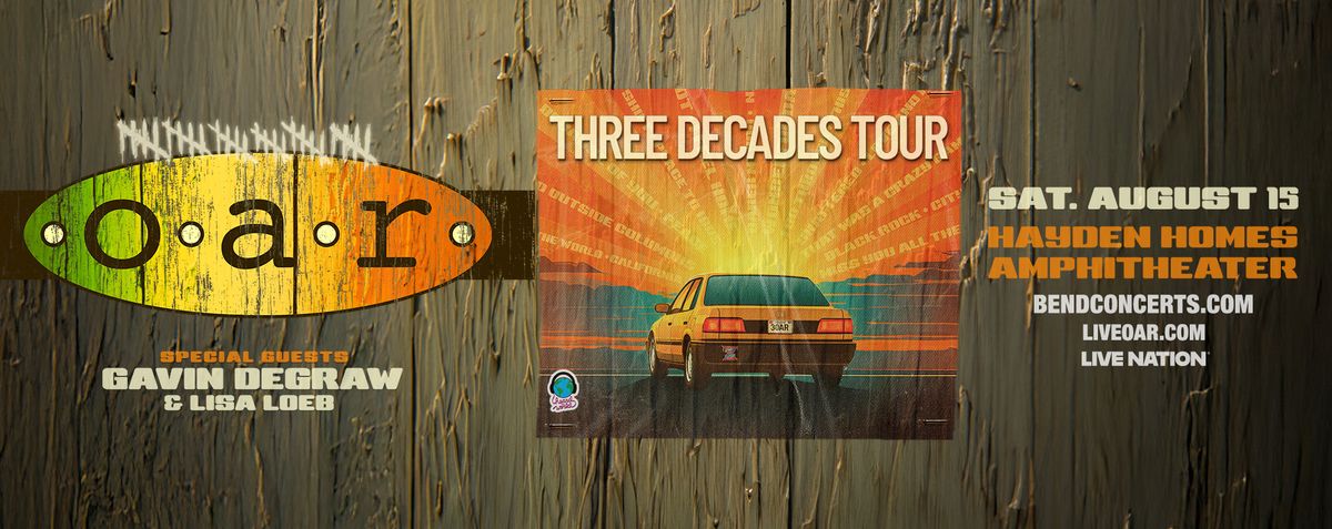 O.A.R. with Gavin DeGraw and Lisa Loeb, 26 July | Event in Richmond | AllEvents