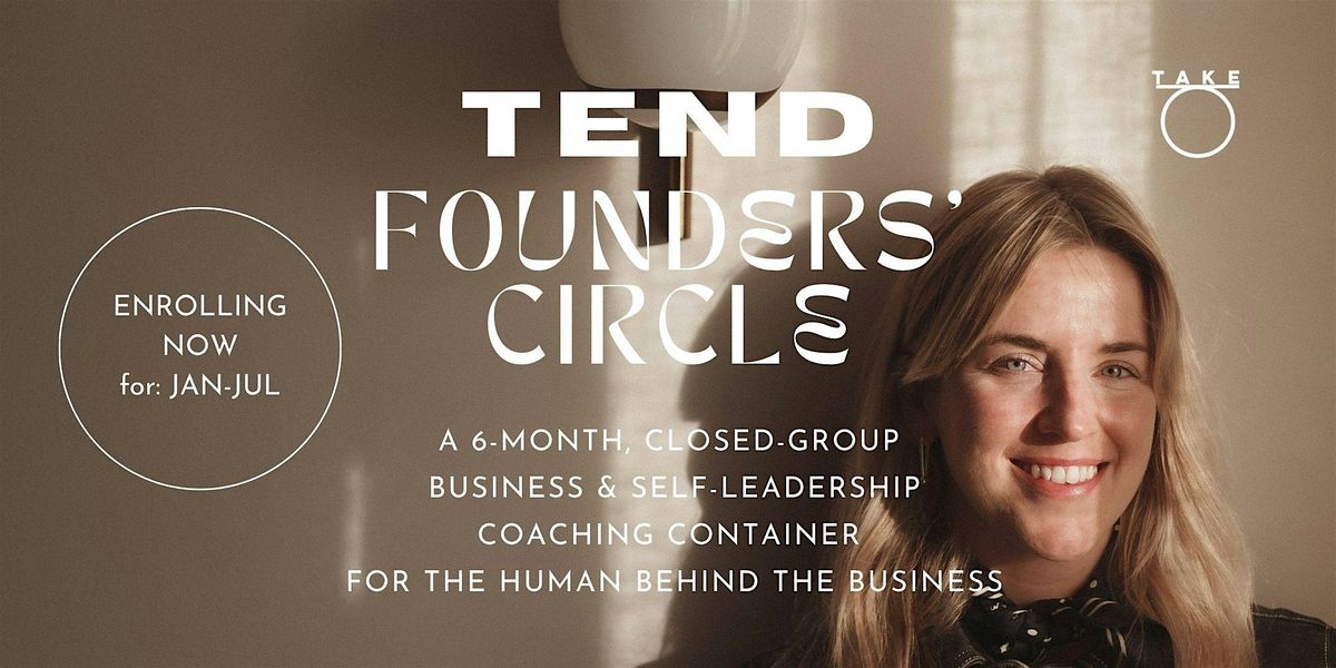 TEND Founders' Circle: Business & Leadership Coaching for Business Owners, 28 January | Event in Amsterdam