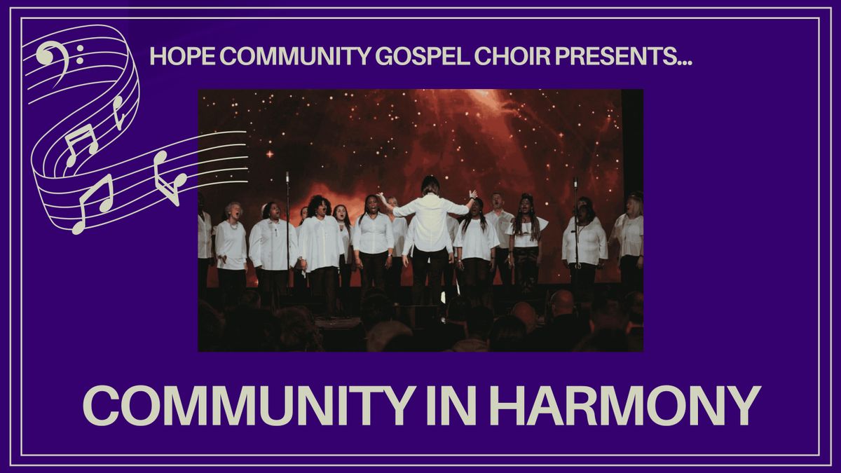 Community in Harmony, 19 July | Event in Nottingham | AllEvents