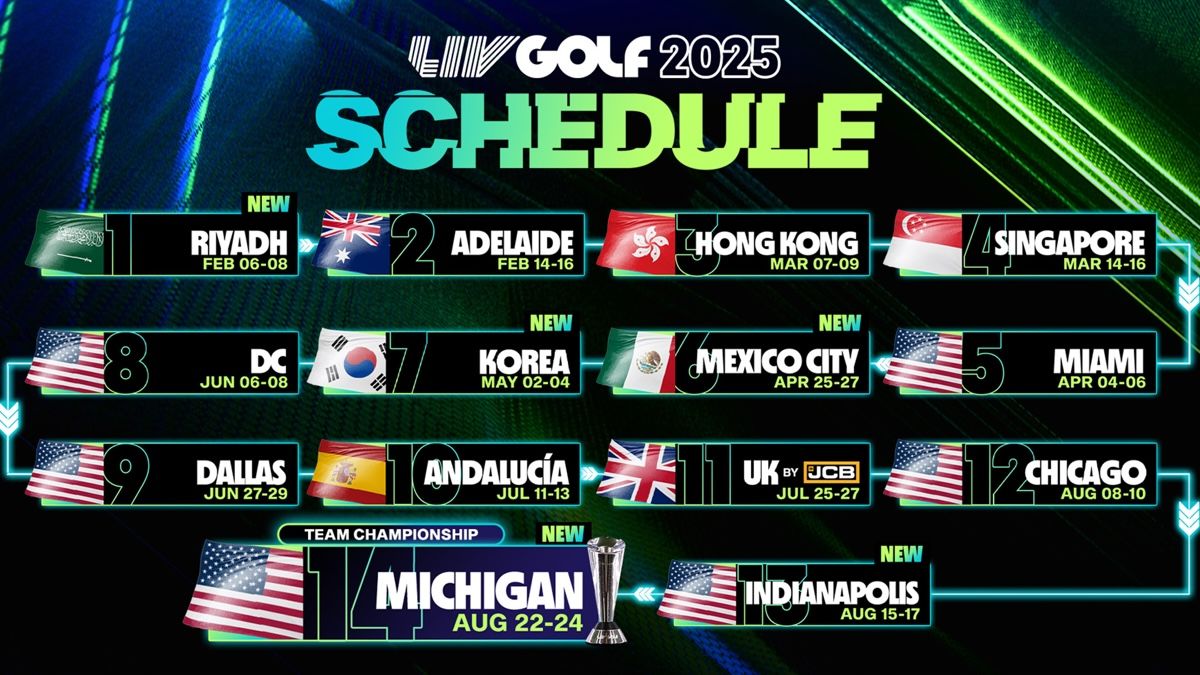 LIV Golf, 7 August | Event in Bolingbrook | AllEvents