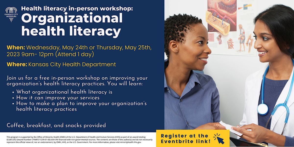 Designing Your Organizational Health Literacy Plan, Kansas City, Missouri Health Department, 25