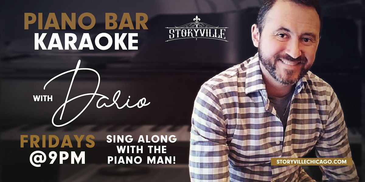 Piano Bar Karaoke Night With Dario @ Storyville | Event in Chicago | AllEvents
