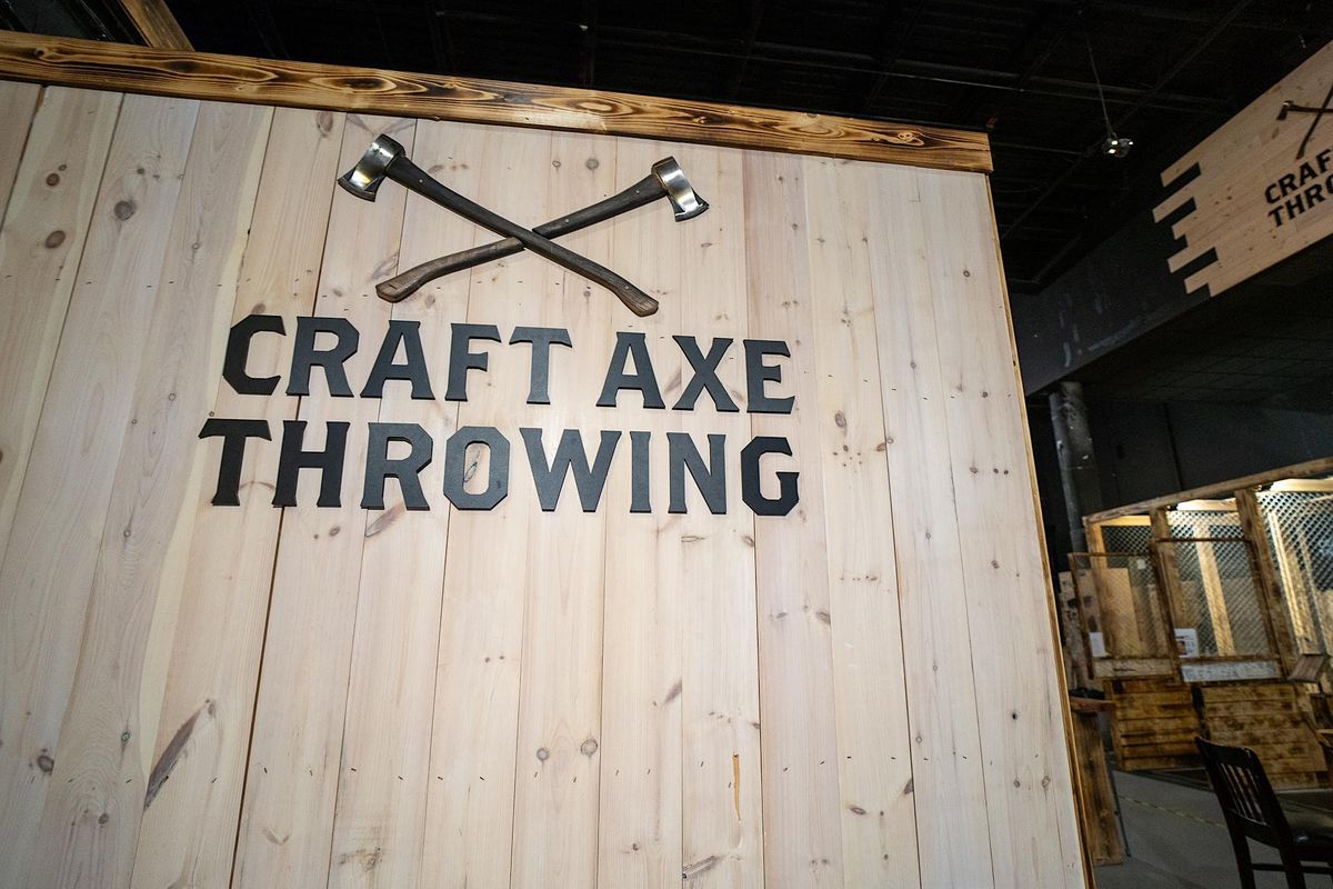Military and Veterans Discount, Craft Axe Throwing- Downtown Knoxville