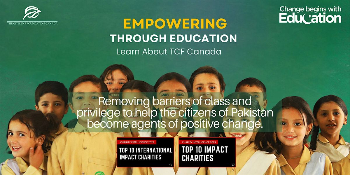 Empowering Through Education: Learn about TCF Canada, 8 February | Event in Calgary | AllEvents