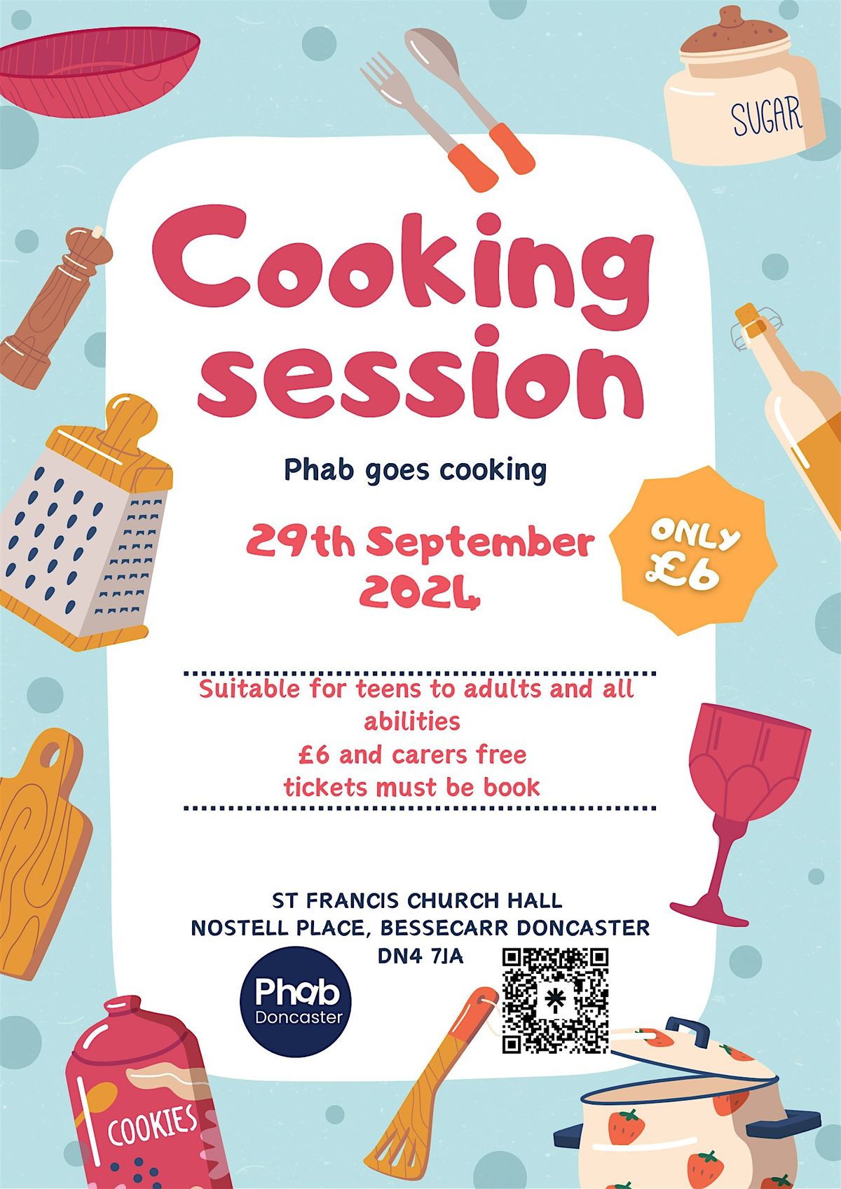 Cooking session, St. Francis Church, Doncaster, 29 September 2024 ...