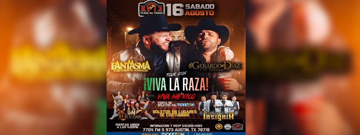 VIVA LA RAZA TOUR 2025 | Event in Austin | AllEvents